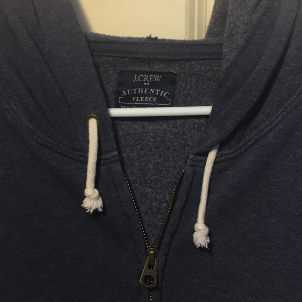 J. Crew zipper hoodie!